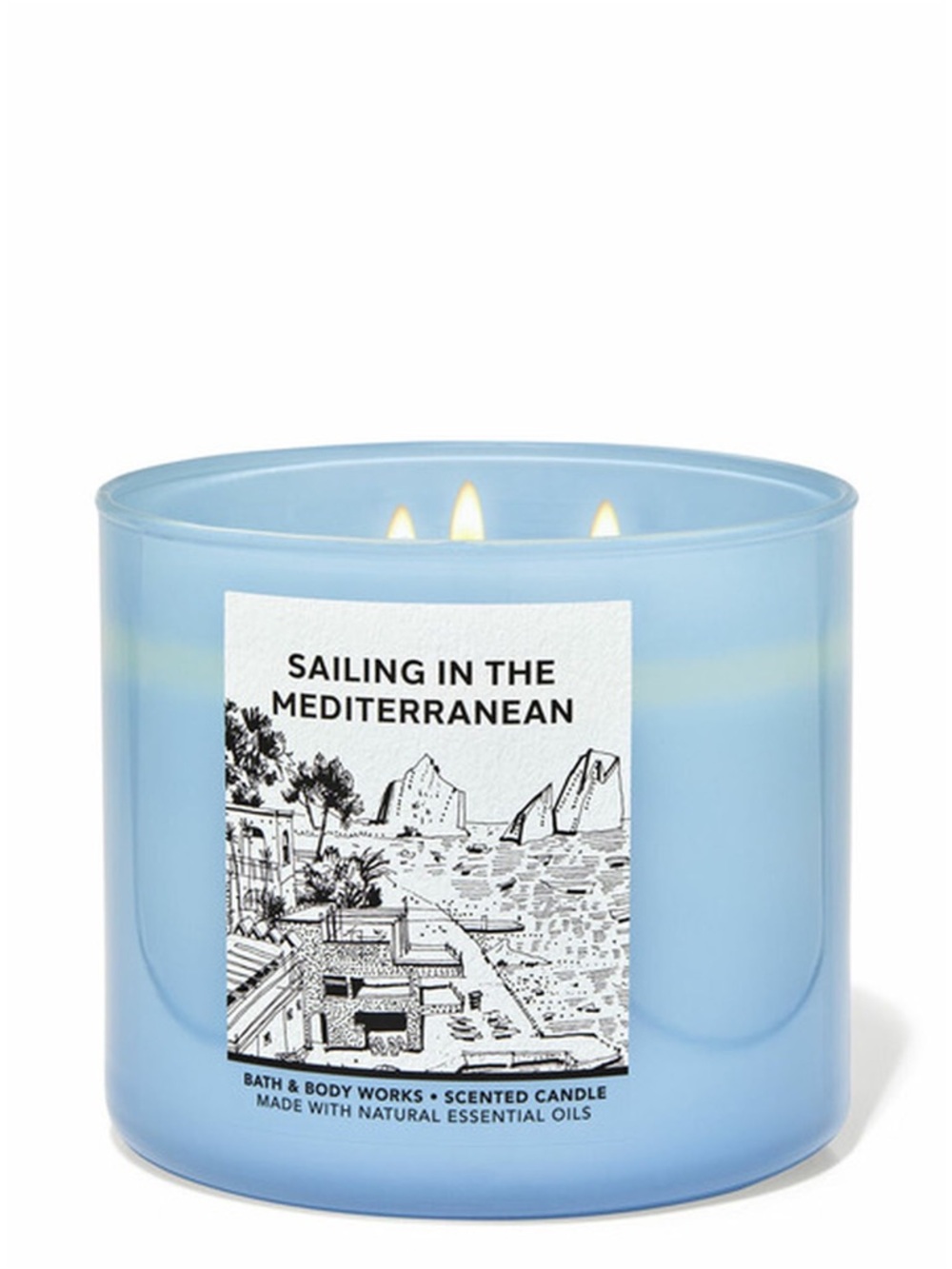 BBW Sailing in the Mediterranean 3-Wick Candle